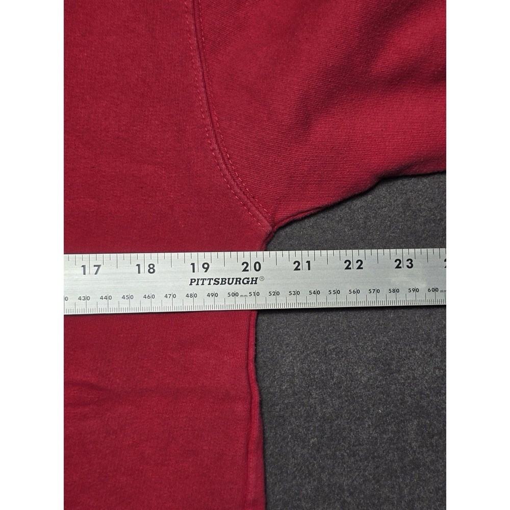 Obey Men's Small Red Graphic Skeleton Crew Neck Pullover Skateboarding Skate - Picture 5 of 6